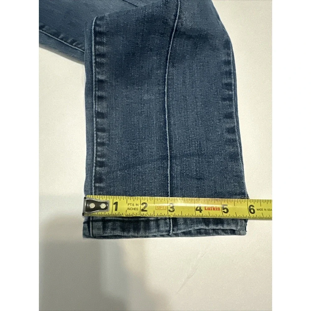 Democracy Ab Technology Size 10 Skinny Jeans Medium Mid Rise Casual - Picture 13 of 14